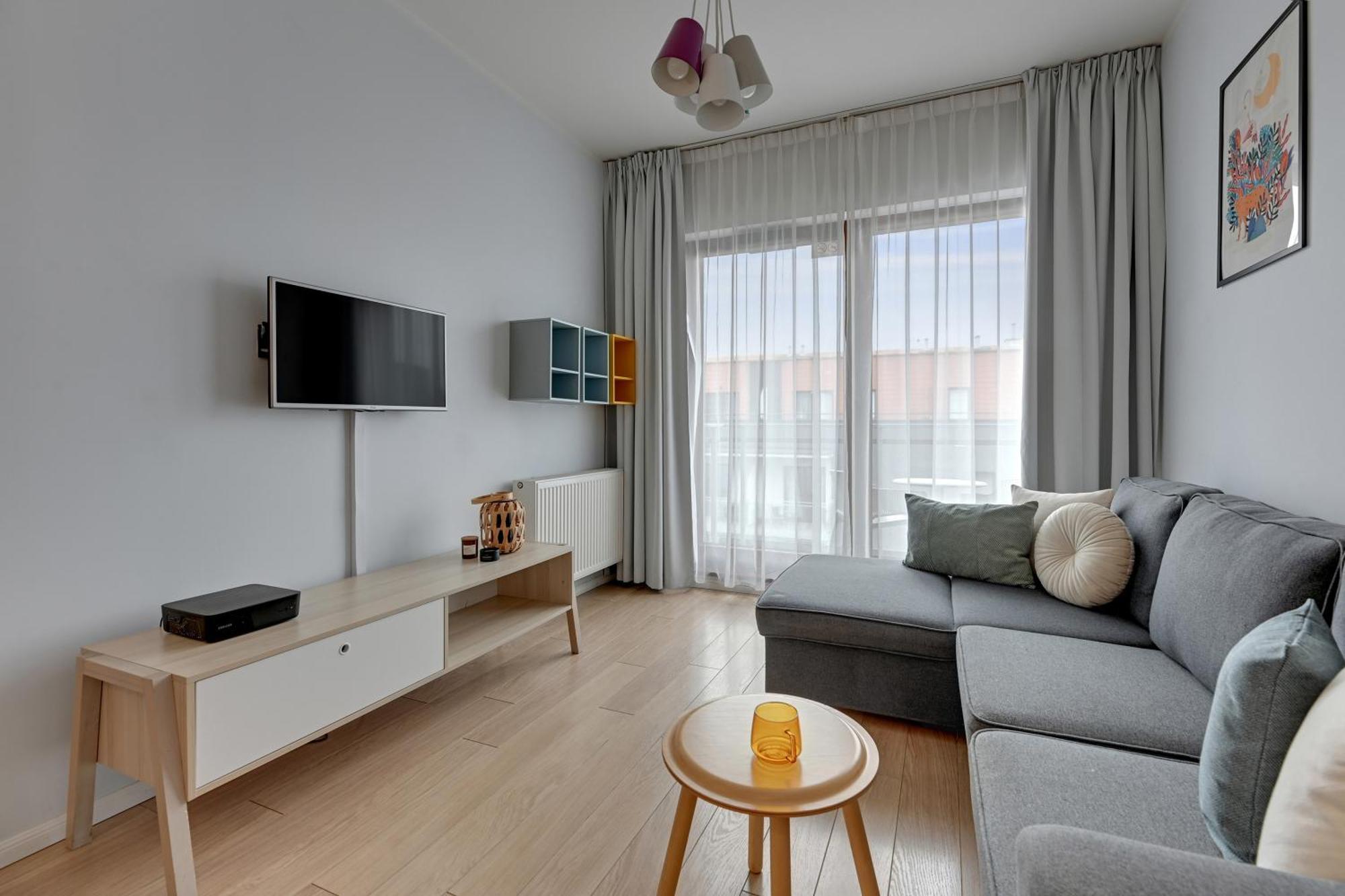 City Center Spa Apartments Jaglana 6E,F Gdaňsk Pokoj fotografie